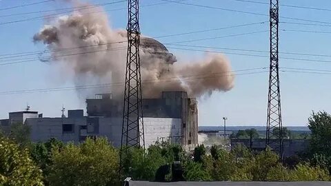 Взорвана электростанция