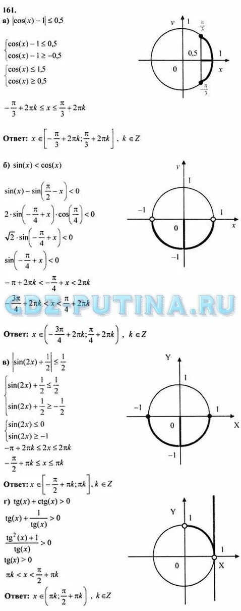 Математический анализ 10 11 класс колмогоров