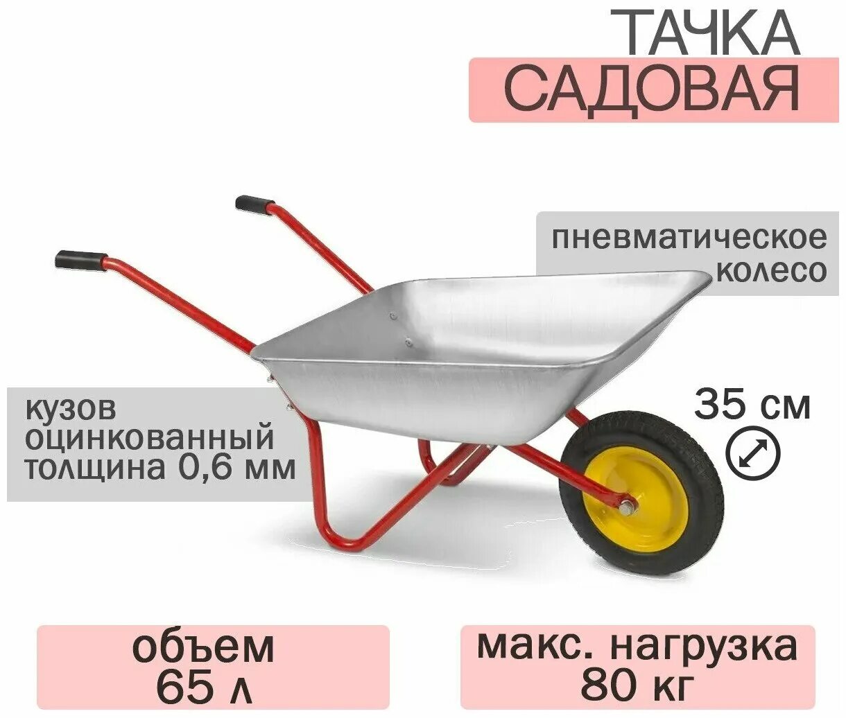 Тачка садовая какая лучше. Тачка Садовая одноколесная, 65л/80кг. Садовая тележка 1 колёсная ярд. Тачка Садовая одноколесная, 80 кг, 65 л 66-8-065. Тачка Садовая одноколесная, грузоподъемность 100 кг, объем 65 л, арт. Wb5204.