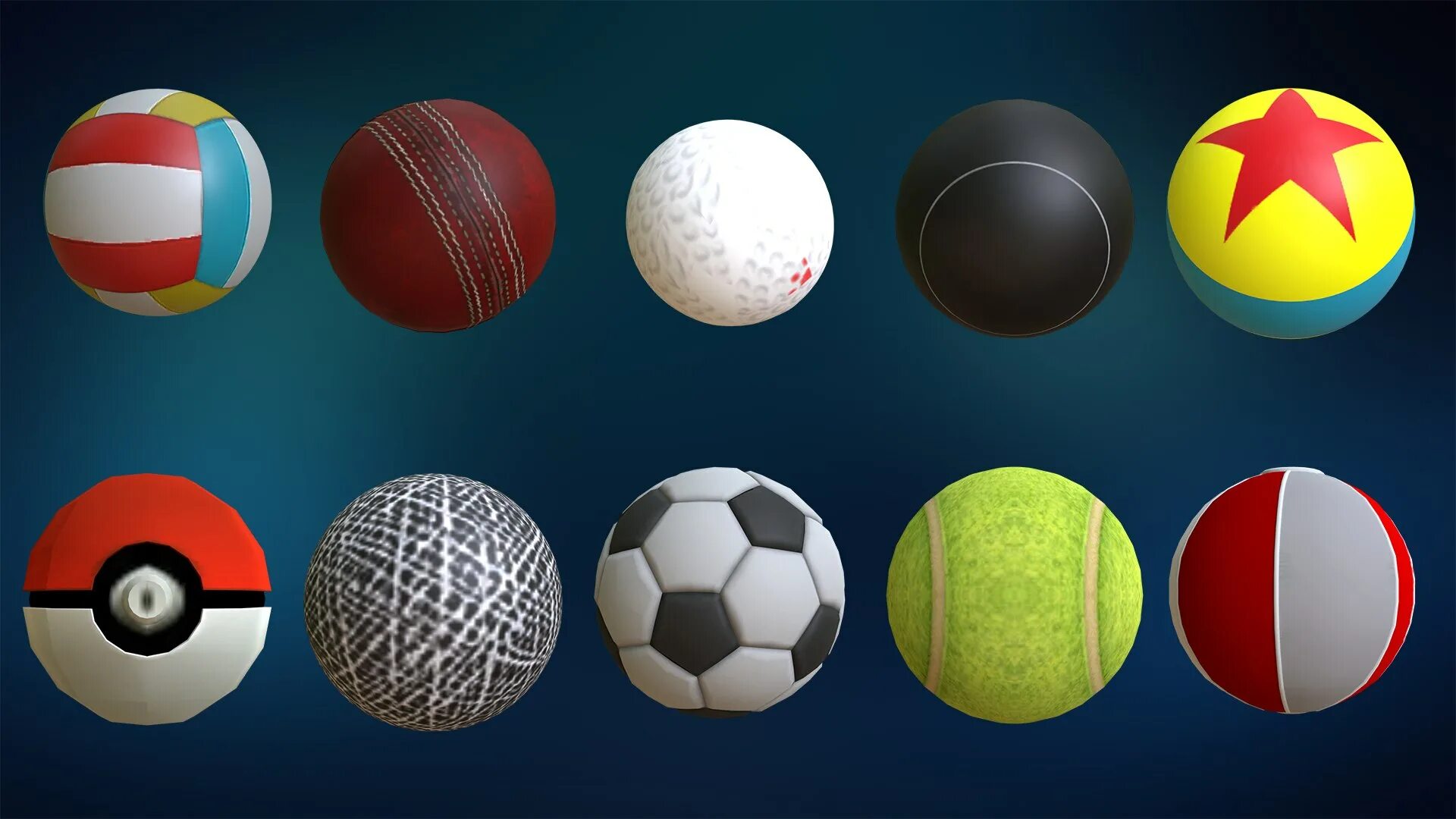 Lower ball. Мяч 3д. 3д модель мяча. Мяч Low Poly. Разные мячики 3d.