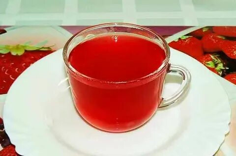 Кисель из ягод сок из моркови