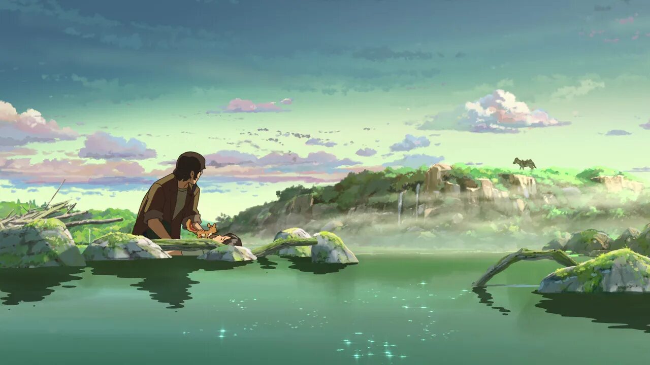 Макото синкай миядзаки. Хаяо миядзаки ловцы забытых голосов. Ловцы забытых голосов (2011). Ловцы забытых голосов мультфильм 2011. Макото синкай герои.