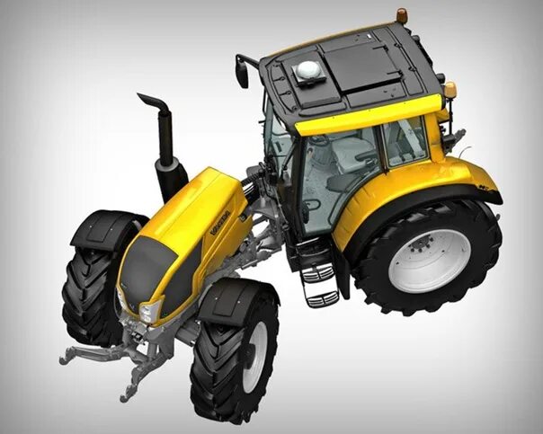 Mine tractor