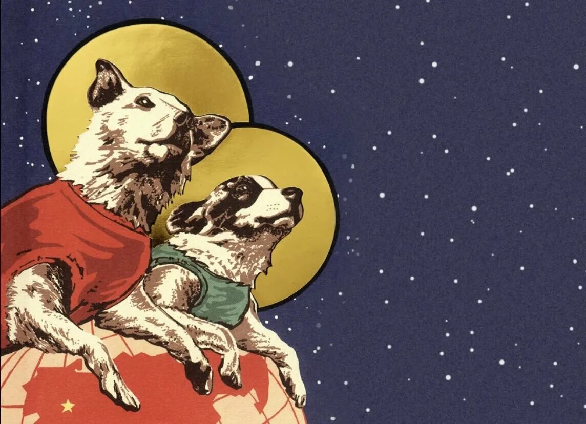 Советские собаки в космосе