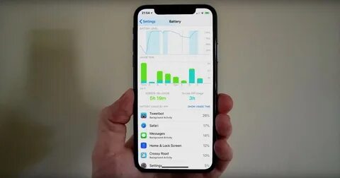 Ios 18 расход батареи