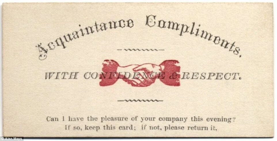 The pleasure company. The pleasure of your Company is requested. We request the pleasure of your Company. Acquaintance Card for newcomers.