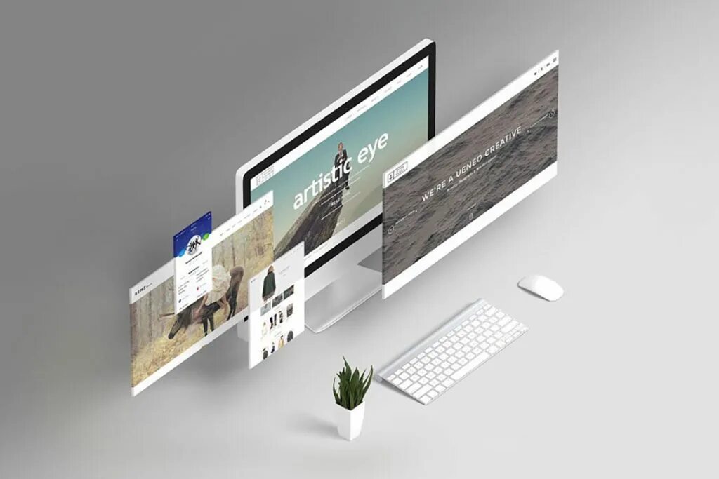 Website screen