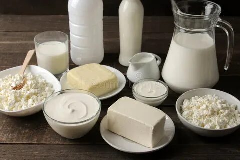 Ем много молочных продуктов