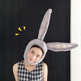 Шапка с ушками зайца