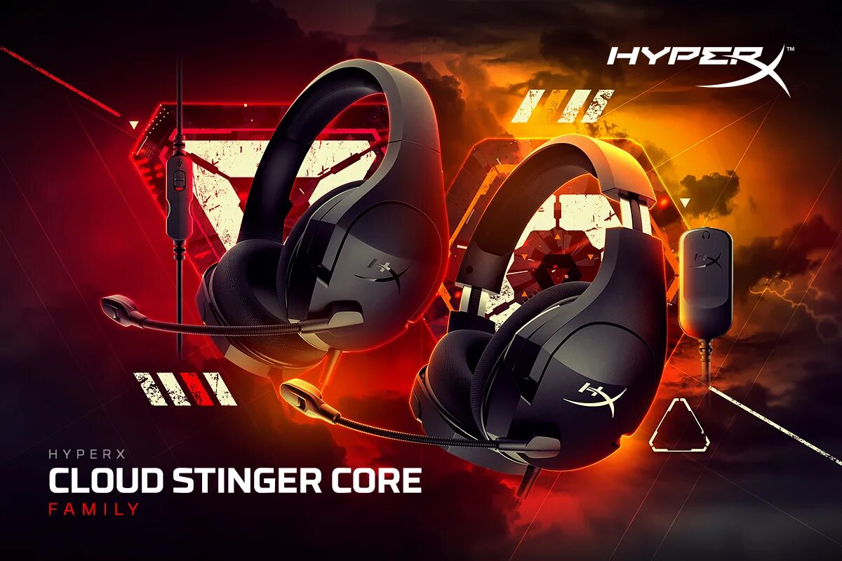 Cloud stinger драйвера. Наушники HYPERX Stinger. Гарнитура игровая HYPERX cloud Stinger Core. HYPERX cloud Stinger Core PC. HYPERX cloud Stinger Core 7.1.