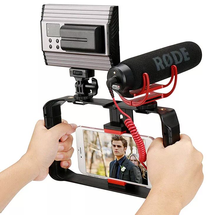 Стабилизатор для съемки смартфоном. Ulanzi u-rig pro. клетка ulanzi u-rig pro. держатель для смартфона ulanzi u rig pro ручной стабилизатор. стабилизатор для телефона и gopro.