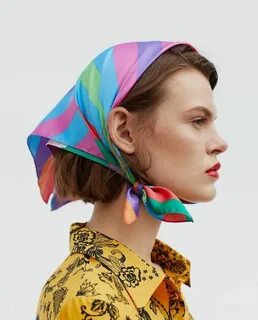 Какие платки носят на голове
