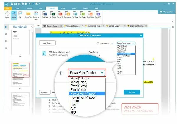 Перевести в формат pptx. Перевести в формат pptx