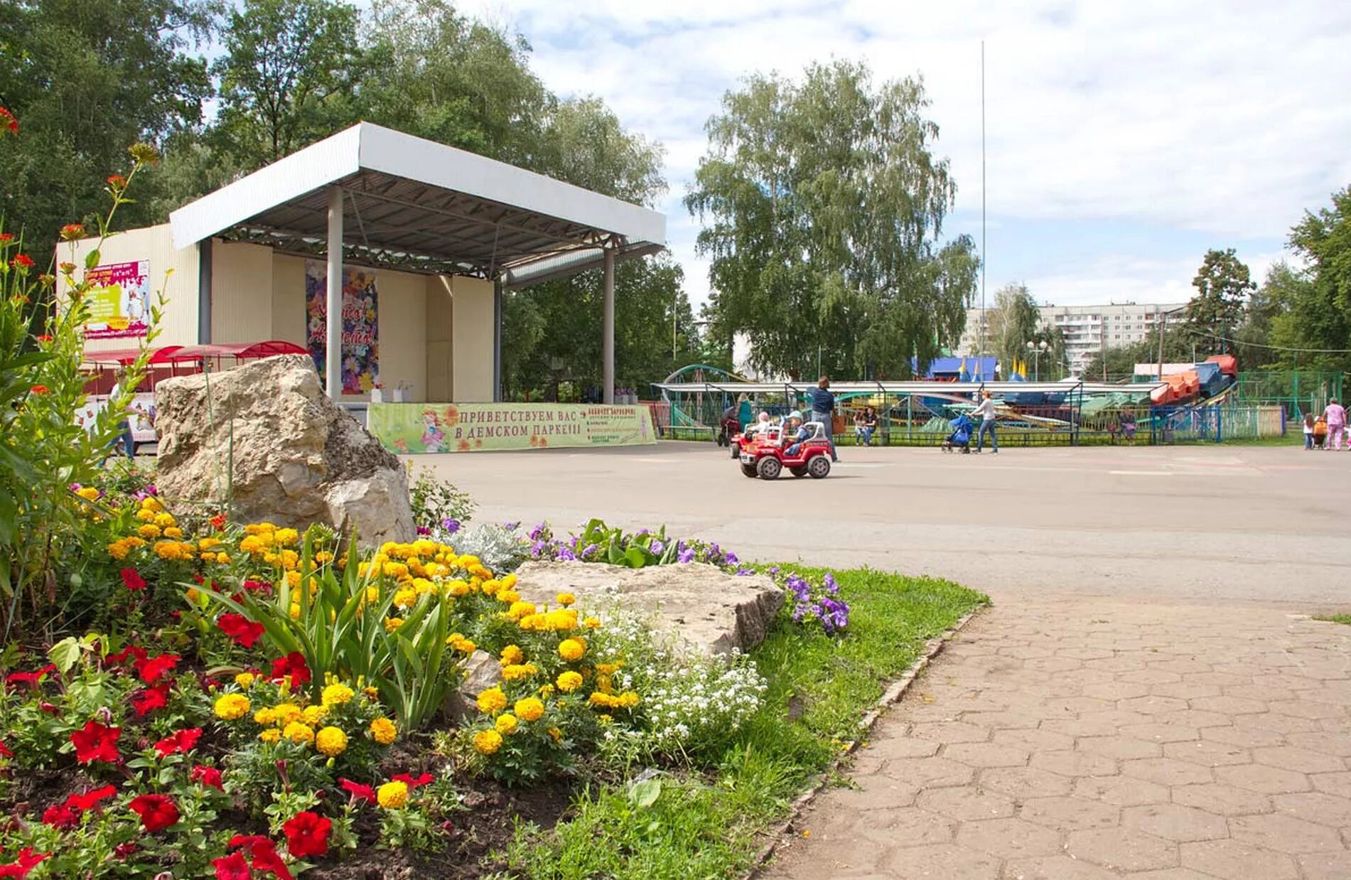Цветы дема