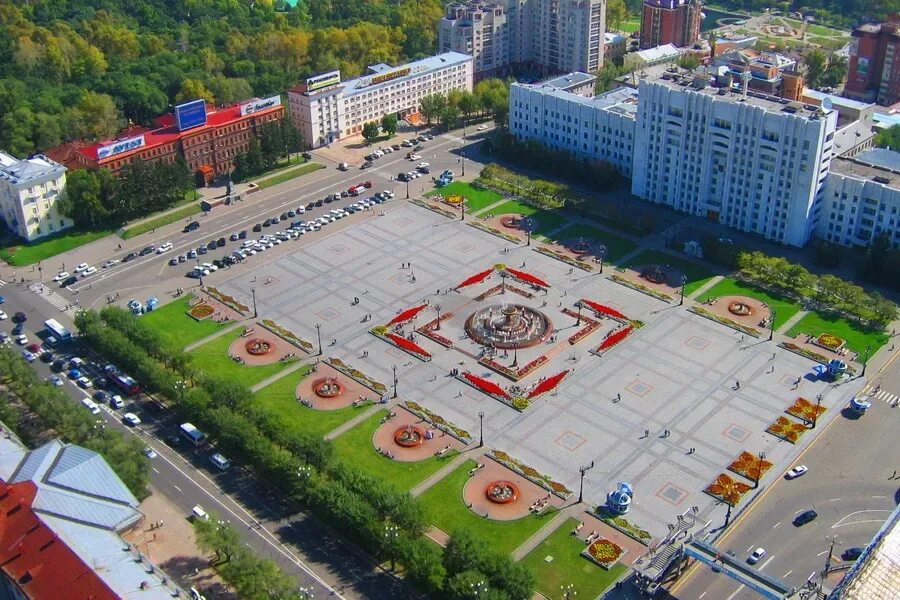 Площадь Ленина Хабаровск. Центральная площадь имени Ленина Хабаровск. Площадь Ленина, Хабаровск, площадь Ленина. Площадь Ленина Хабаровск вид сверху. Пл имени