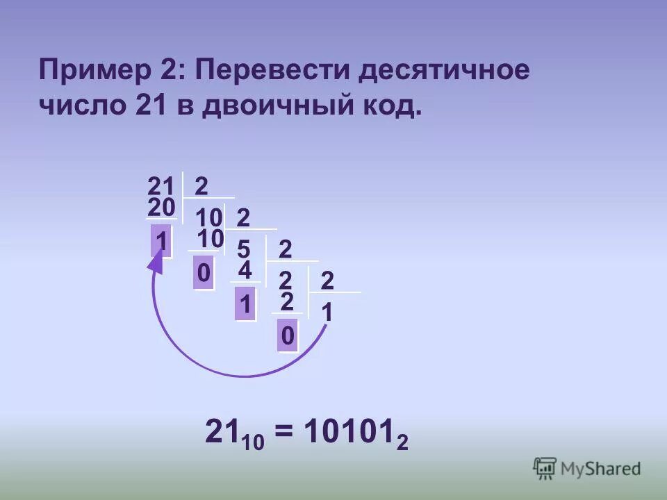 1 3 4 перевести в десятичную. 21 Из десятичной в двоичную. 21 В двоичной системе счисления. 21 Перевести в двоичную систему счисления. 21 В десятичной системе счисления.