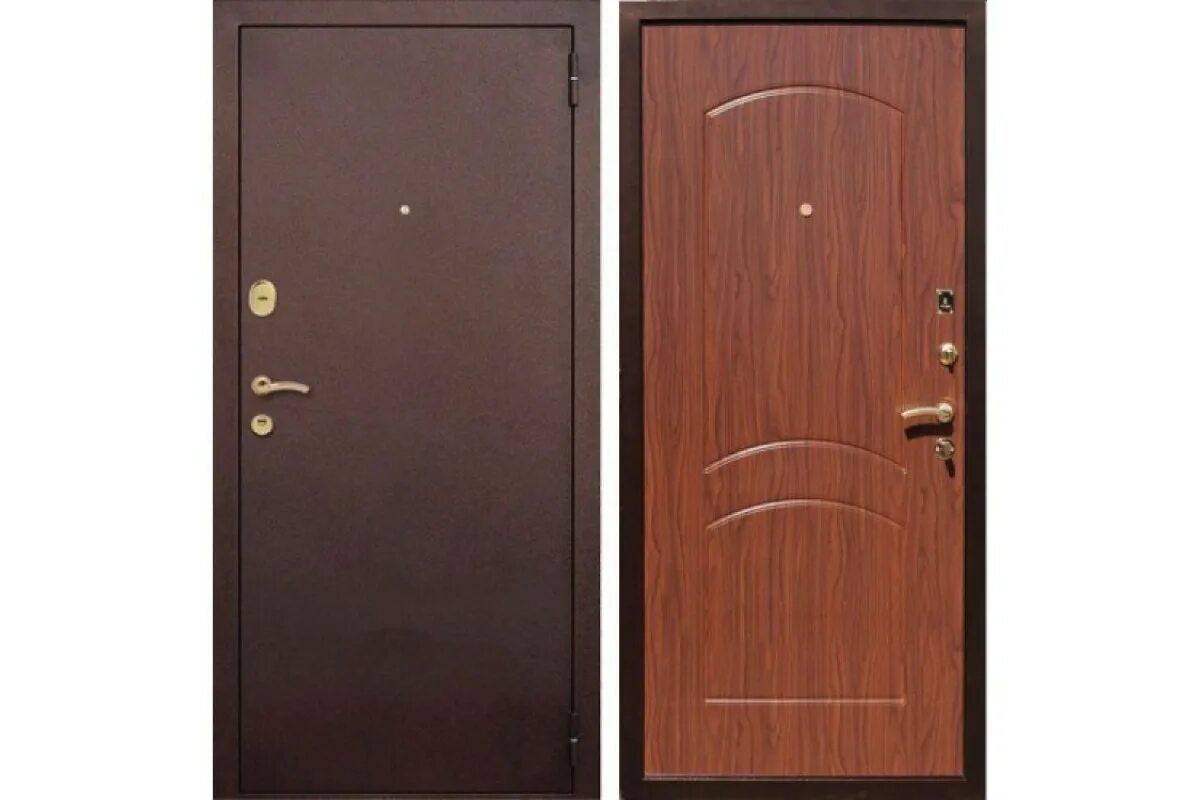 Триера металлические двери входные. Входные стальные двери Интекрон. Дверь входная коричневая. Дверь металлическая коричневая. Железные двери недорогие цены