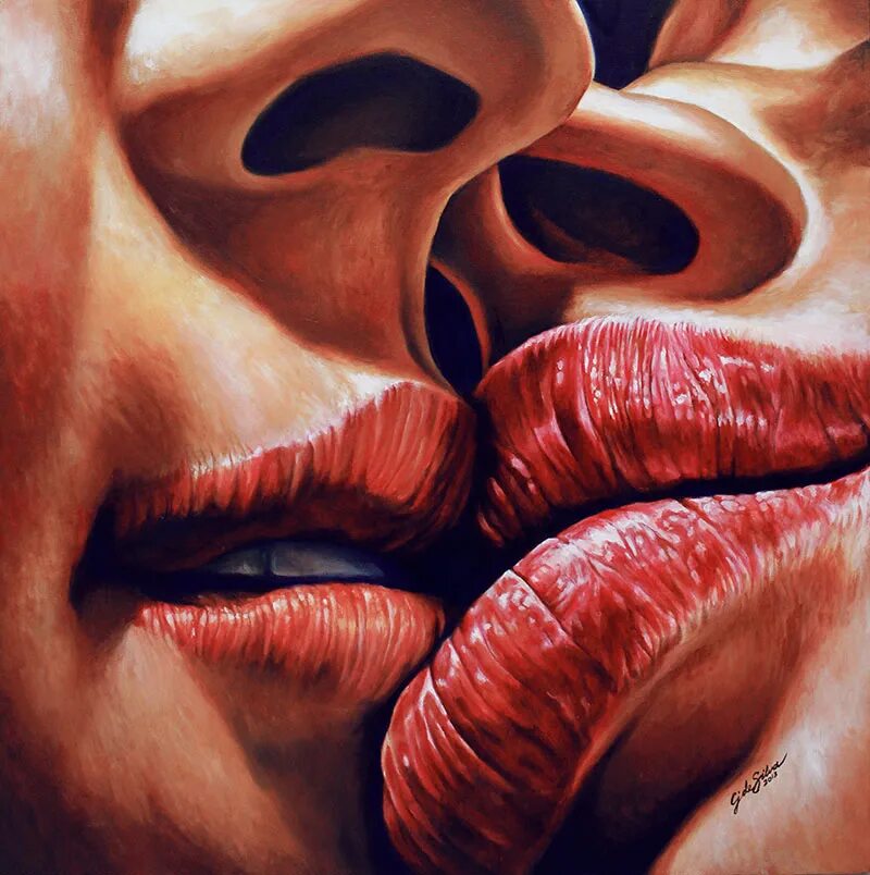 Поцелованная полностью. Картина губы. Поцелуй в губы. Губы поцелуй арт. Картина с поцелуями губ.