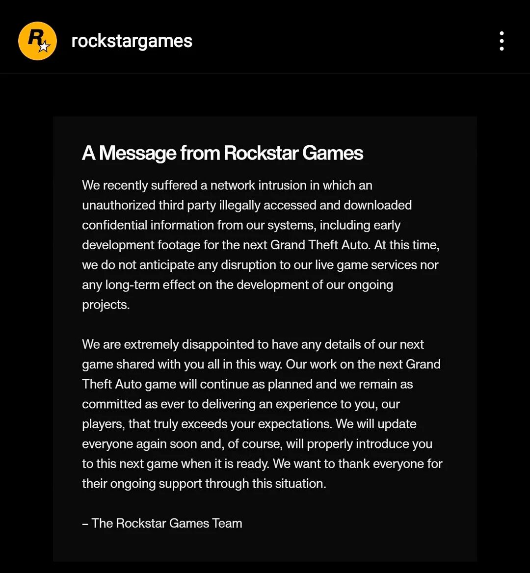 GTA 5 разработка. Rockstar twitter. Сообщение от рокстар. Rockstar вакансии