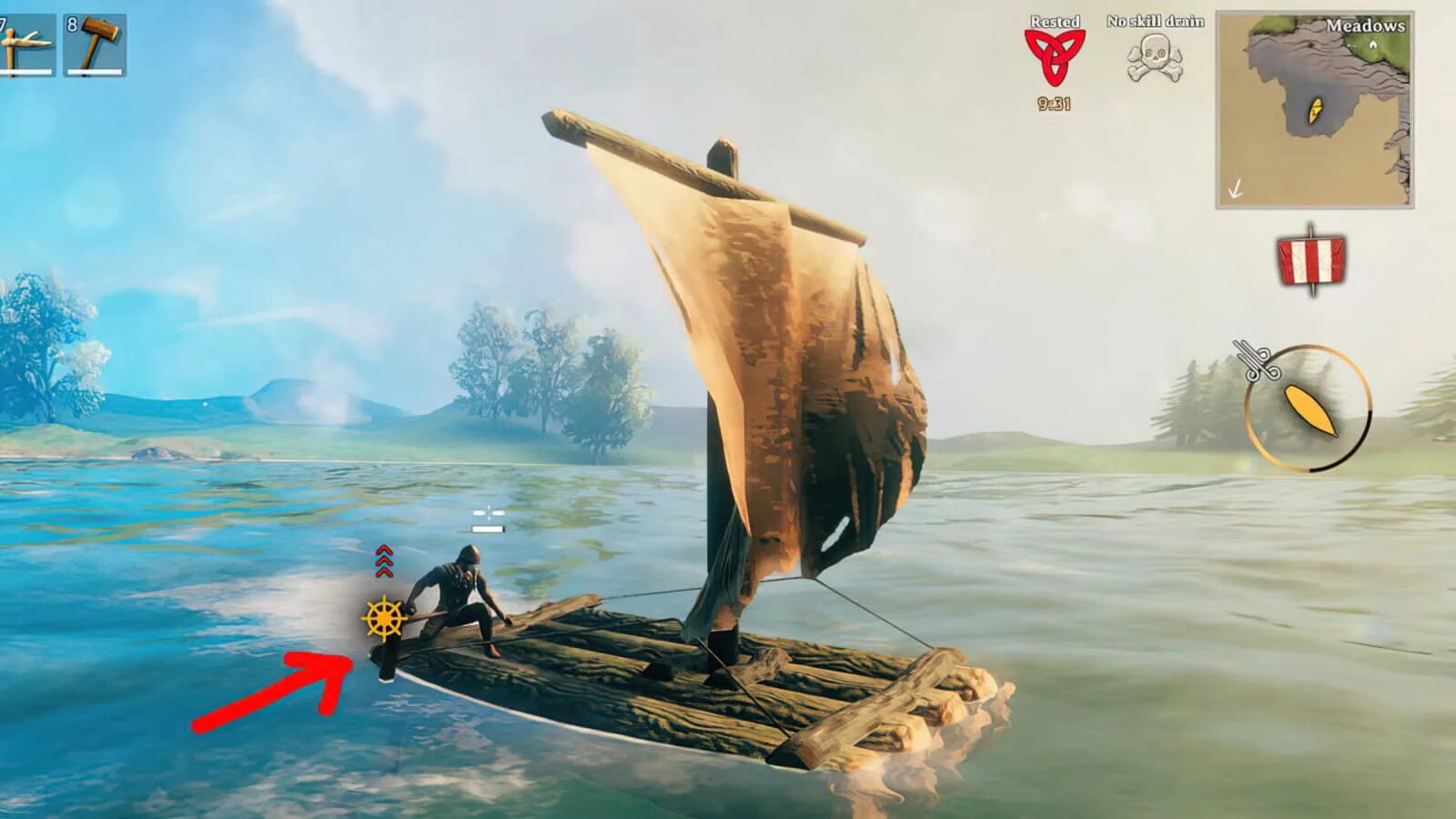Вальхейм плот. Valheim плот. игра плыть на плоту. плавающий плот игра. игра про викингов 2025.