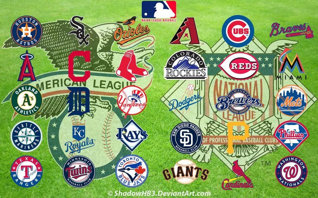 Лига бейсбола. Логотипы бейсбольных команд. МЛБ логотипы команд. Логотипы бейсбольных клубов. Главная лига бейсбола команды.