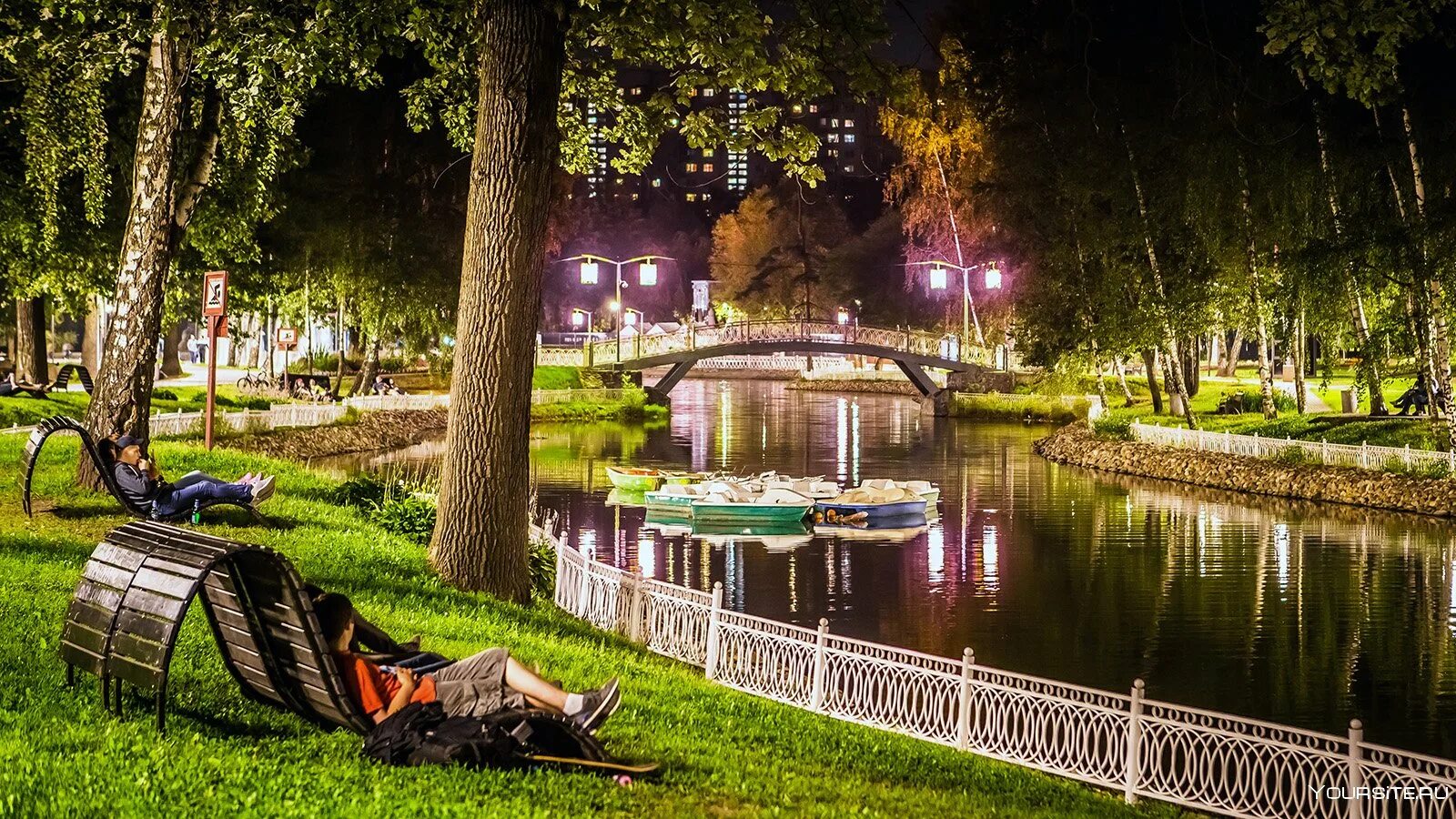Места отдыха для прогулки
