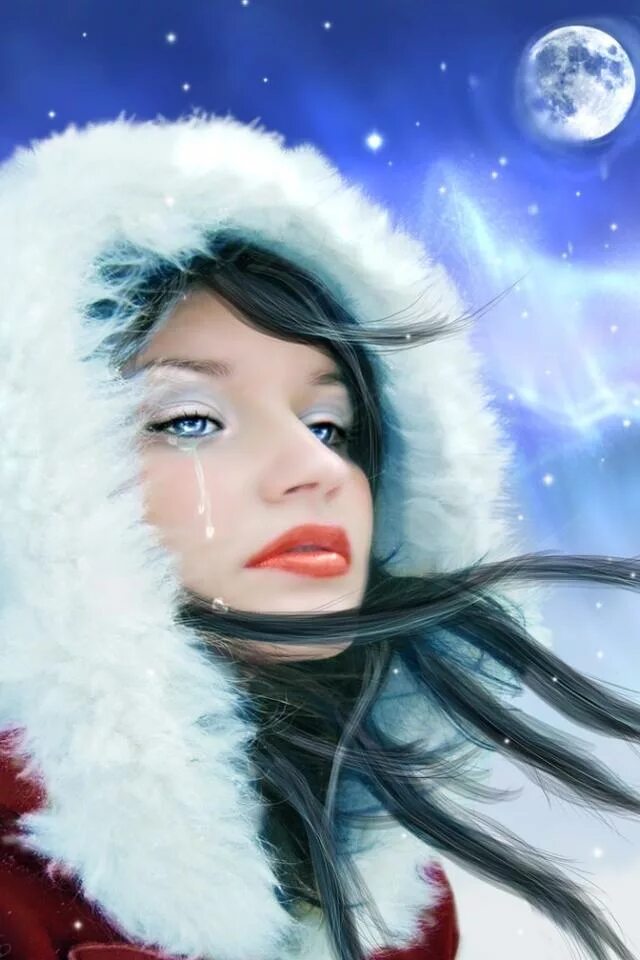 Рисунки зимних девушек. Нарисованные девушки зимой. Зимние аватарки. Девушка брюнетка зима фэнтези. Нарисовать девушку зиму.