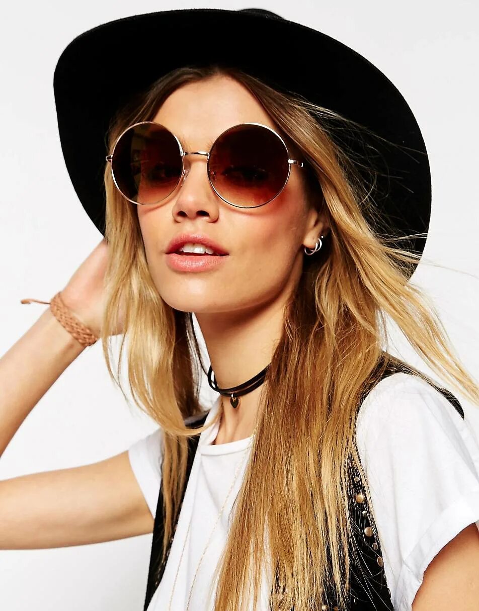 Round sunglasses. Солнцезащитные очки ASOS. Очки оверсайз. Круглые очки оверсайз. Очки коричневые женские.