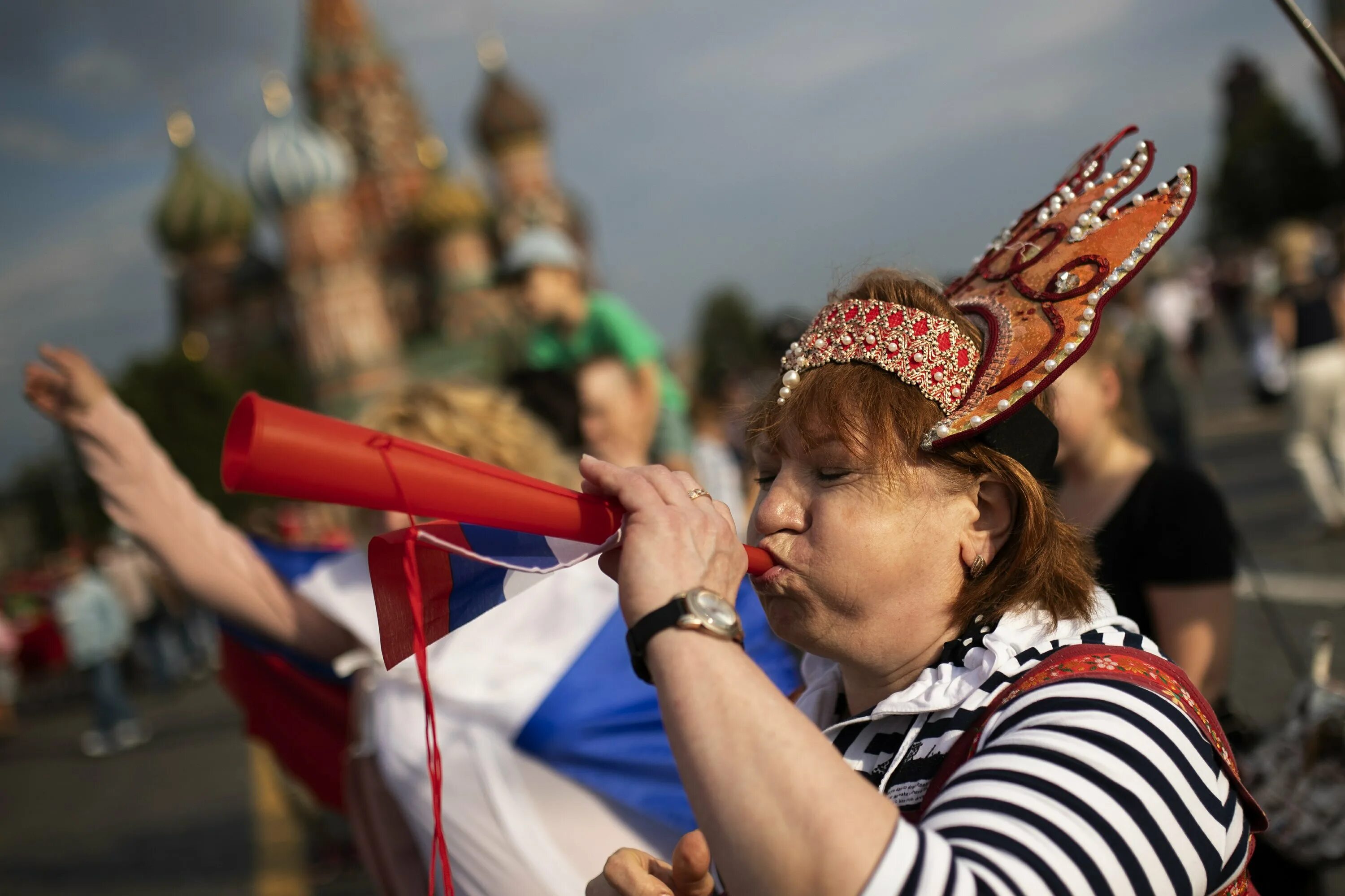 Russian fan. Russian Fans.