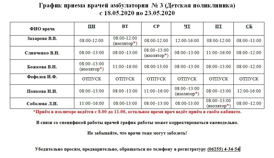 Расписание врачей кемерово. Расписание работы врачей. Расписание врачей 5 поликлиники. Расписание приёма врачей в поликлинике 4. Детская поликлиника 5 график врачей.