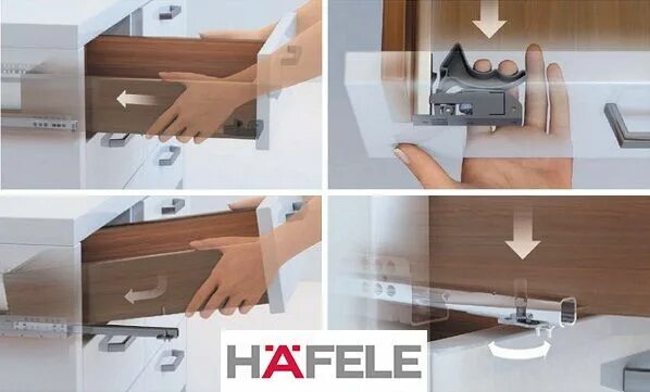 Как снять доводчик blum. Фиксатор выдвижной полки blum. направляющие блюм скрытого монтажа на фиксаторах. ящик скрытого монтажа блюм. фиксатор ящика блюм.