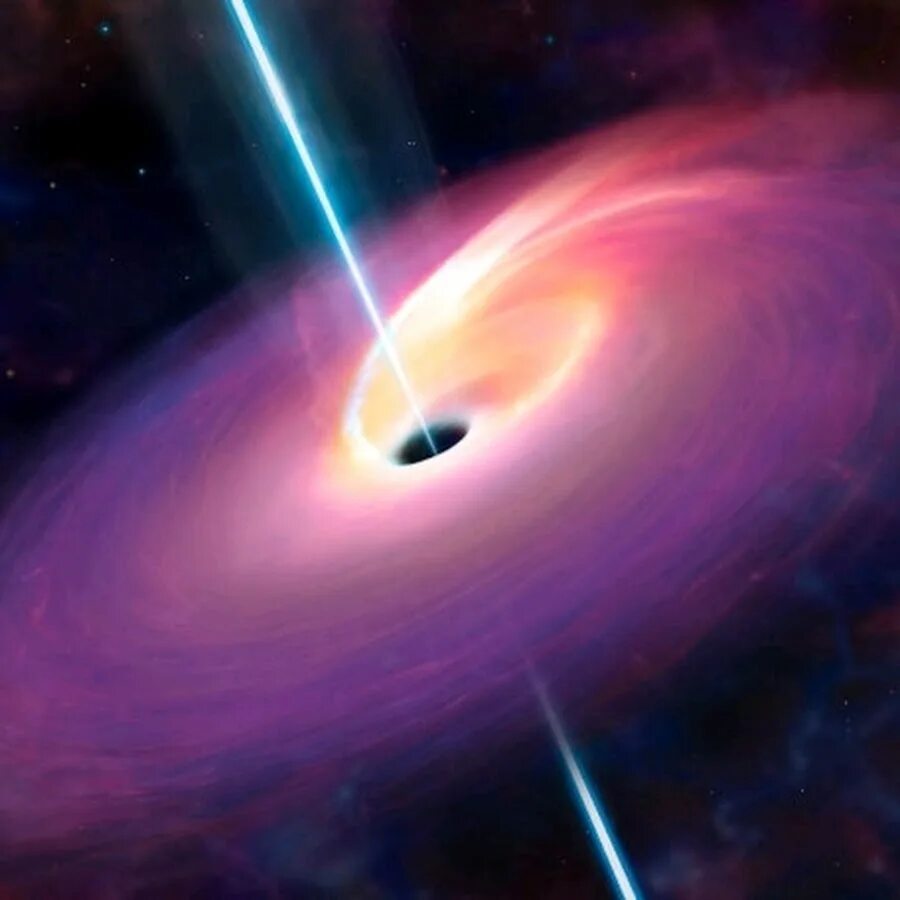 Ветры чёрных дыр: новая гипотеза о происхождении космических лучей