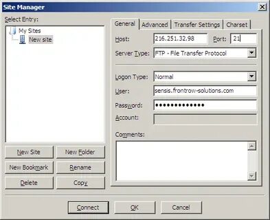 Select entry