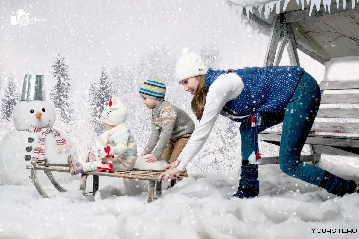 Снежный день на русском. Зимние забавы. Снежные забавы. Новогодние забавы для детей. Снежные развлечения.