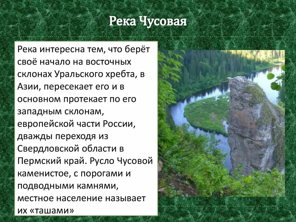 Расскажите о природных уникумах урала какие. Природные Уникумы Урала река Чусовая. Река Чусовая Уникум Урала. Исток реки Чусовая. Исток реки Чусовой.