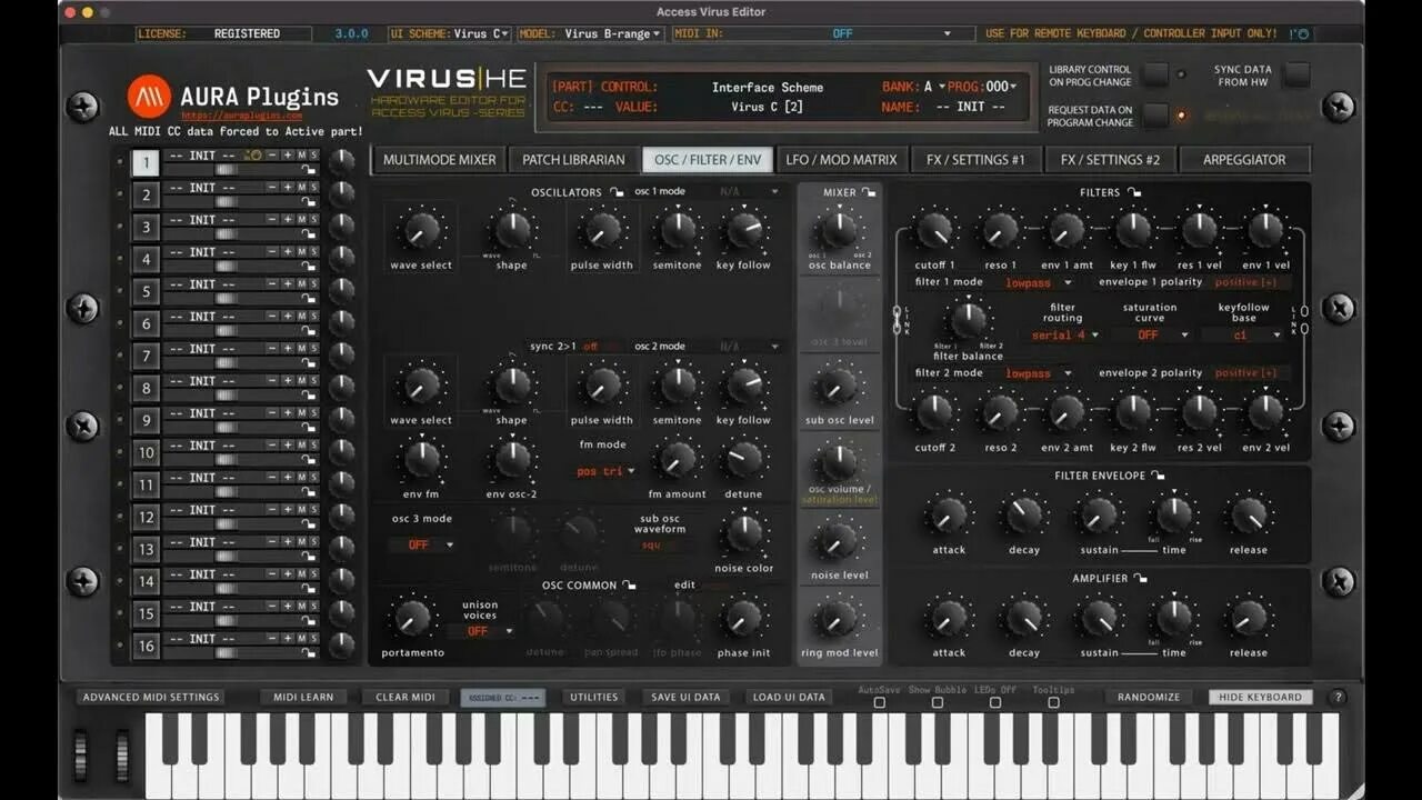 Access virus VST. Access virus ti VST. Access virus Control. Access virus ti Filter.