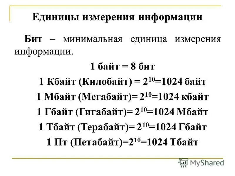 Единицы измерения информации 1 бит 1 байт. Единицы измерения объема информации бит байт Кбайт Мбайт Гбайт Тбайт. Единицы измерения количества информации 1 байт 8 битов 1 килобайт 2 10. Единицы измерения информации 1 байт 8 бит.