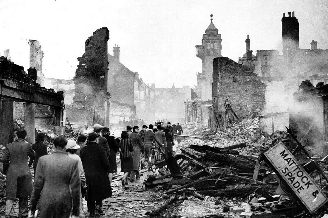 Германия будет разрушена. Бомбардировка Лондона 1940. Ковентри вторая мировая бомбёжка.