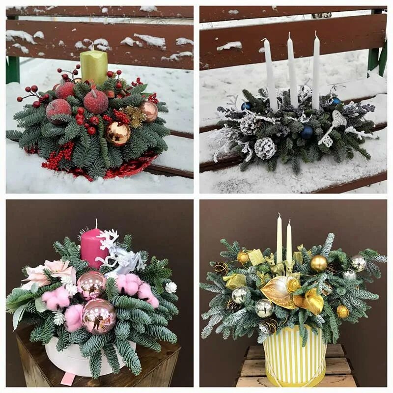 Мастер класс по изготовлению новогодних композиций. Новогодняя композиция из шишек в офис. новый год цвета. мастер класс новогоднего подарка из веток елок.