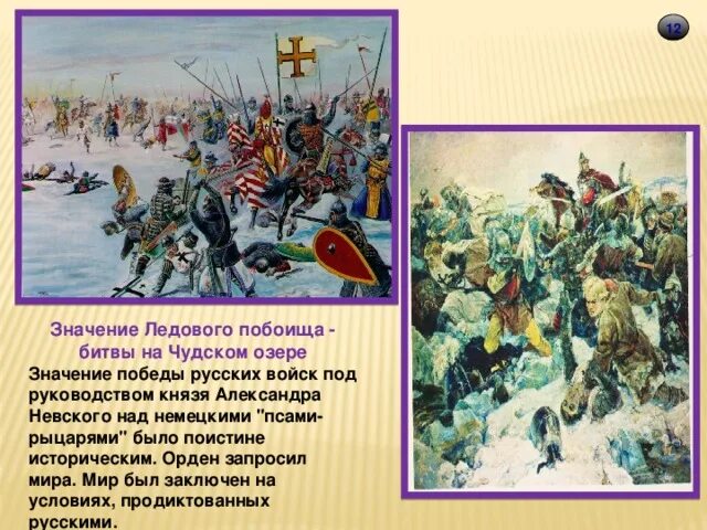 Значение невского сражения. Битва на Чудском озере 1242 год Ледовое побоище. Ледовое побоище 1242 Маторин. 5 Апреля 1242 года – битва на льду Чудского озера («Ледовое побоище»;.