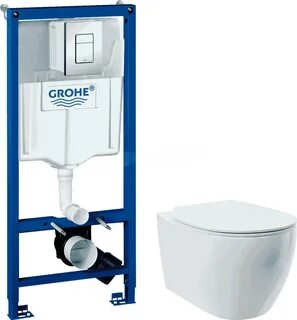 Инсталляция grohe 38772001 комплект 3 в 1