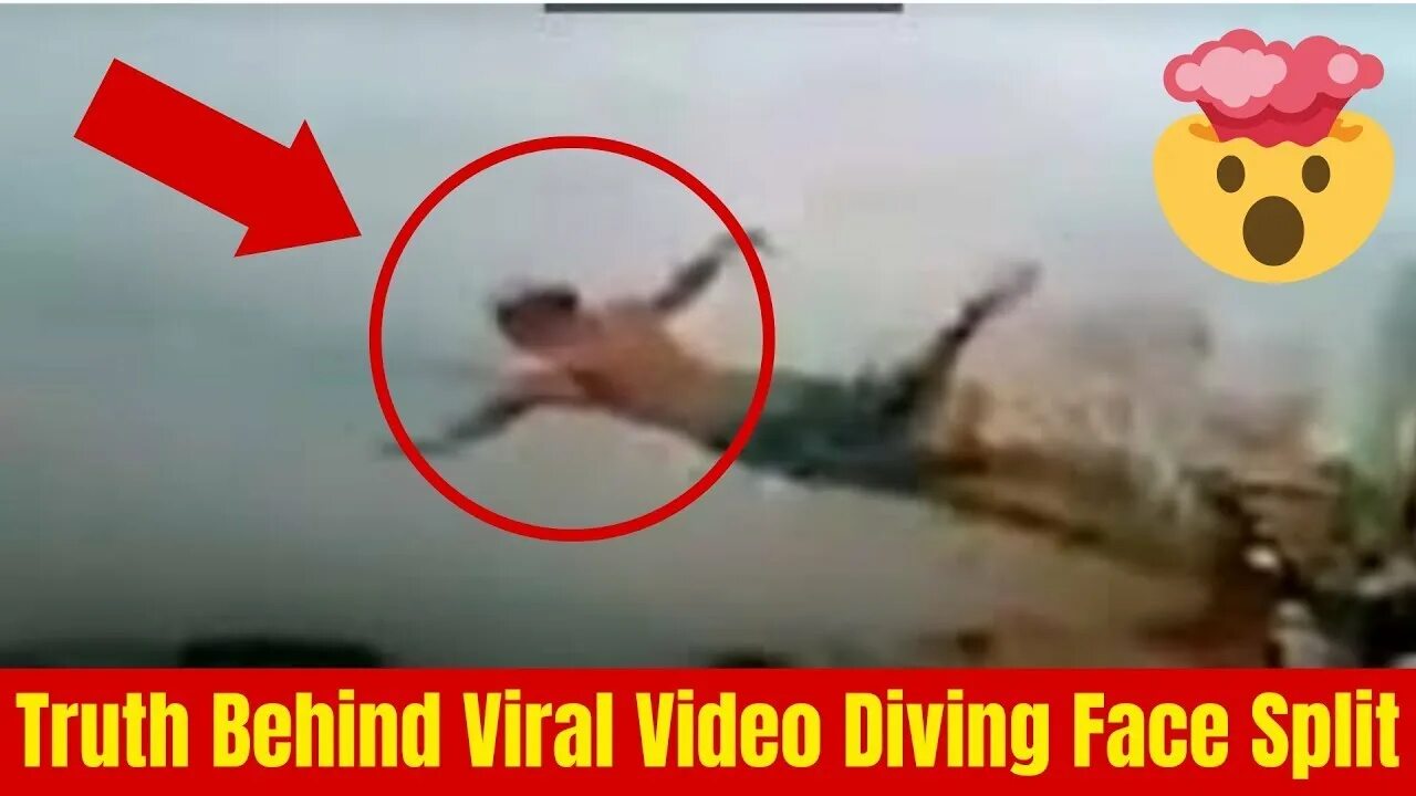 Diving face split. Split face diving accident в хорошем качестве.