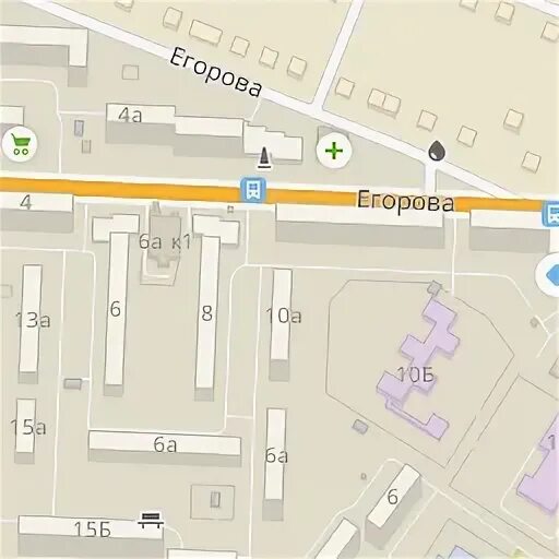 Карта новокуйбышевска