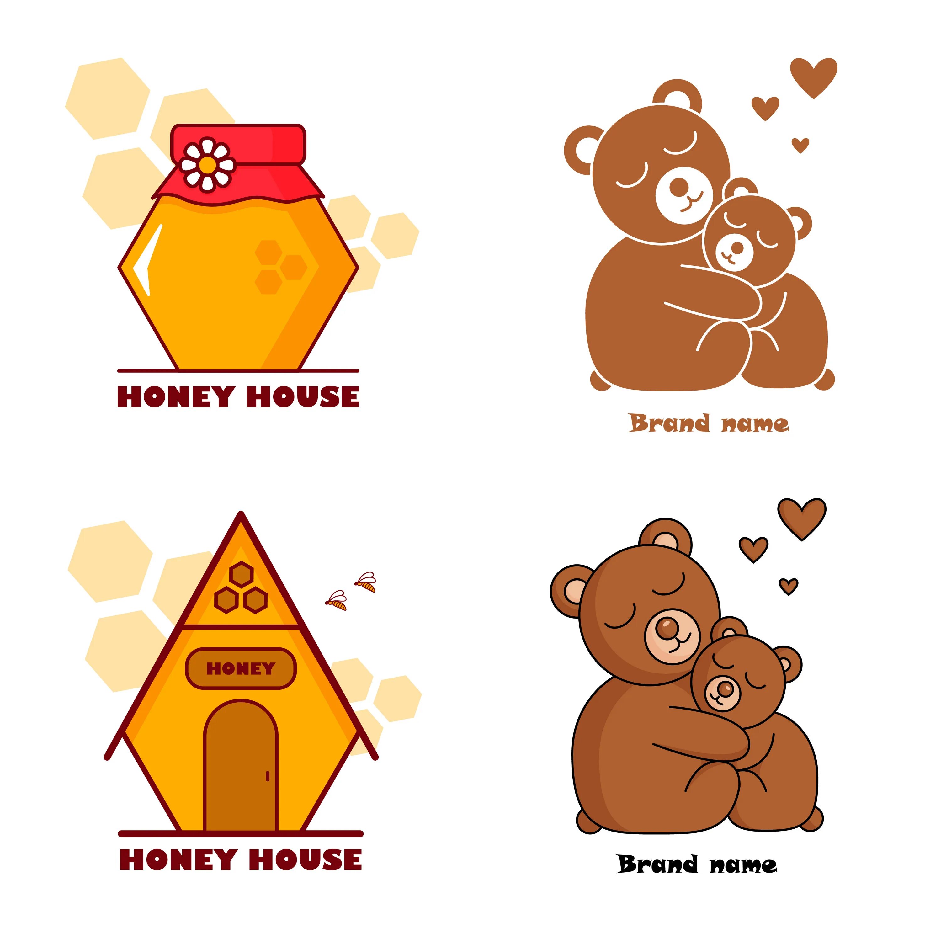 Медовый мишка 37 глава. Медведь с медом. Медведь лого для меда. Эмблема медведь с медом. Мишка с медом для логотипа.