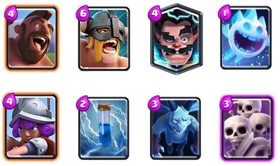 Как выглядит колода. Колода с хогом 2.6. колоды с хогом в clash royale. элитки 2.6 колода. колода на 10 арену с элитками.