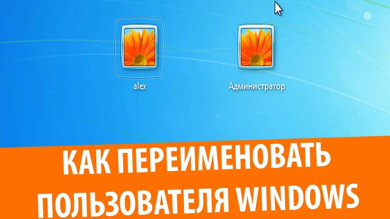 Смена имени пользователя windows. Ермаков windows.