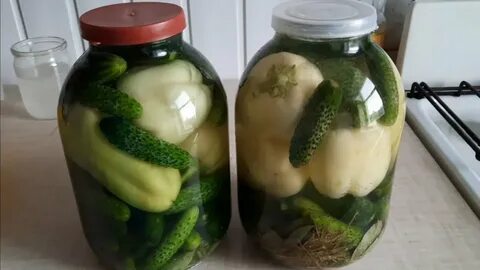 Огурцы соль и перец
