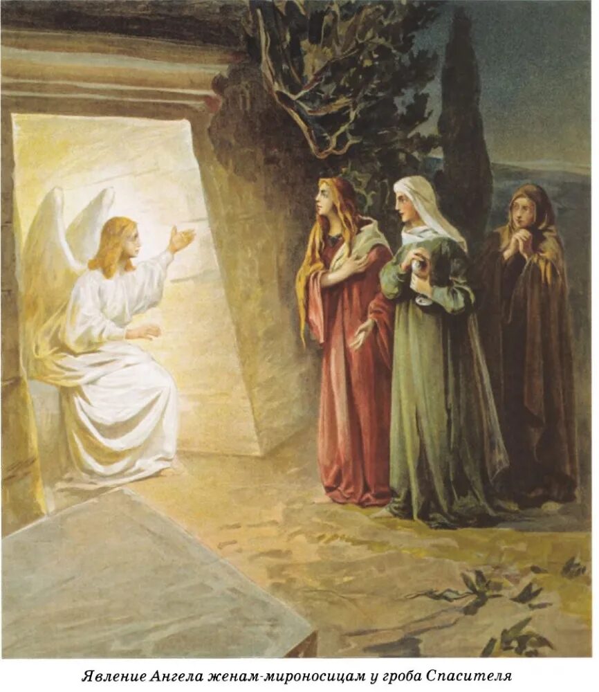 Жены мироносицы у гроба Господня. Воскресение Христово жены мироносицы. Рассказ христова всенощная