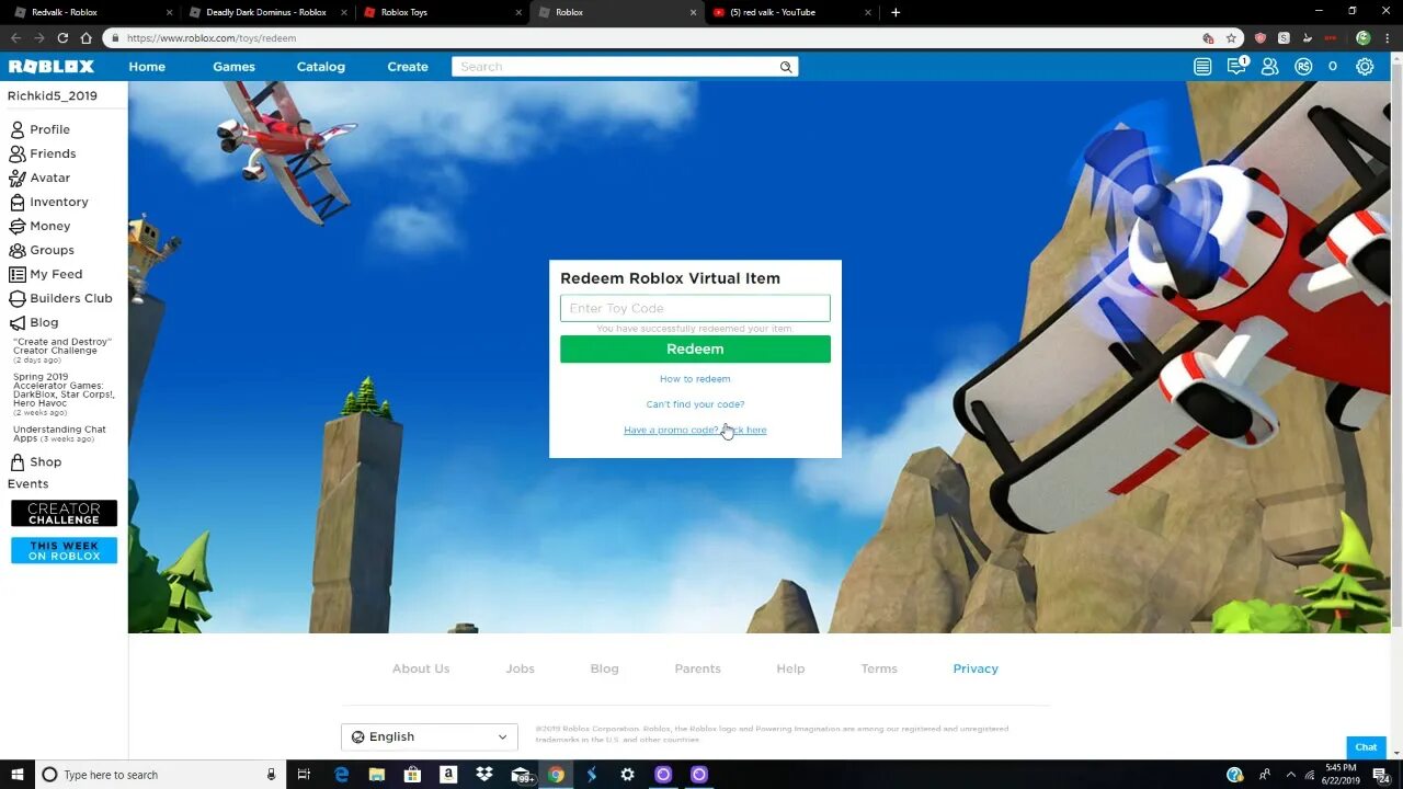 Куда вводить коды на вещи в роблоксе. Roblox Toys codes. Roblox.com. РОБЛОКС .com. Русский РОБЛОКС.