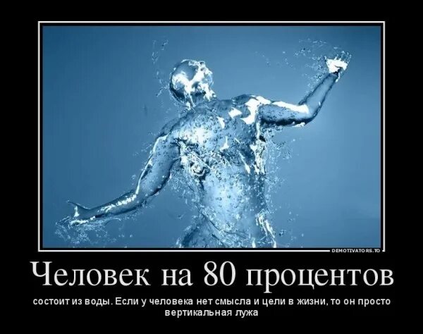 Жизнь состоит из 10. Человек состоит из воды. человек на 80 состоит из воды. человек на 80 процентов состоит из воды. мемы про воду.